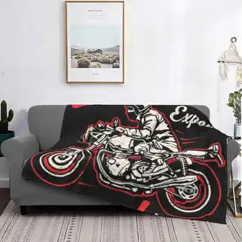 Moto Amantes Baixo Preço De Impressão Nova Novidade Da Moda Macio Cobertor Quente Moto De Corrida De Moto Moto Moto Ciclista Motociclista Legal
