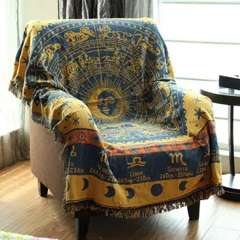 Tassel Franja Jogar Cobertor Ramadã Elegante Boho Tricô Textura De Tecido De Mantas Decorativas Algodão Quinta Jogar Tapeçaria