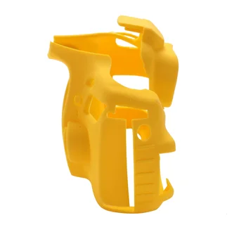 Sacos de câmera de Silicone Macio de Borracha de Câmara de Proteção do Corpo Caso de Cobertura de Pele de Câmera 60D Saco Amarelo