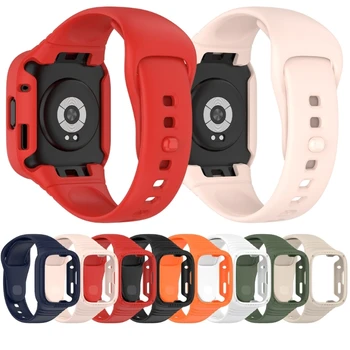 Para Redmi Watch3 Faixa de Relógio para Mulheres, Homens, Macio de Silicone de Esportes Substituição da Correia Alça para Smartwatch K1KF