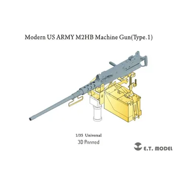 Etmodel Moderna do Exército dos EUA M2HB metralhadora Modelo de Modificação de Peças (Estilo 1)