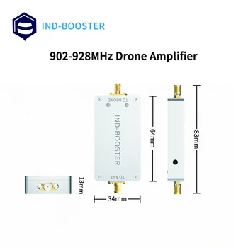915MHz 4w drone biodirectional amplificador de alto ganho de RF partes módulos AMPLIFICADOR de quatro eixos drone amplificador